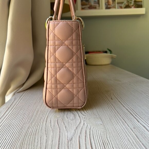 Lambskin Cannage Small My ABCDior Lady Dior Fard - Picture 6 of 16